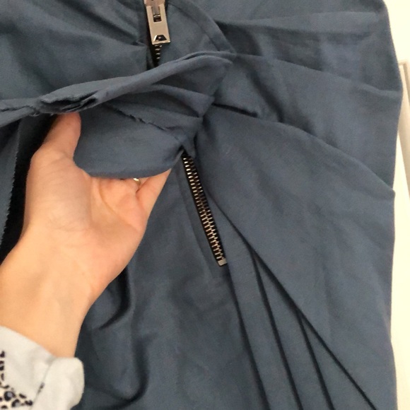 Designer mini skirt with front pleats and accent zipper by Isabel Marant _5 - Picture 2 of 5